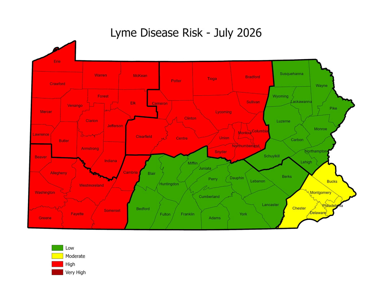 Lyme Disease Risk July