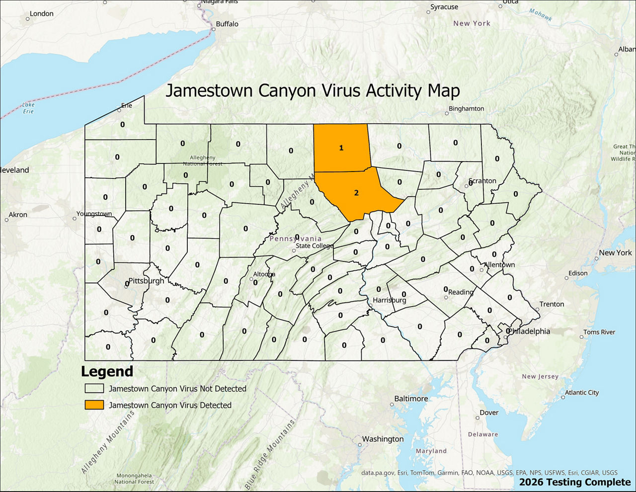 JCV Activity Map