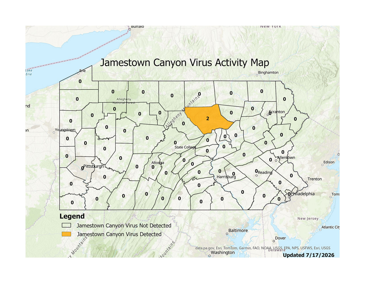 JCV Activity Map